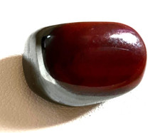 Tiger Iron with Hematite Polished Natural Crystal Healing Stone  8.4g - C69