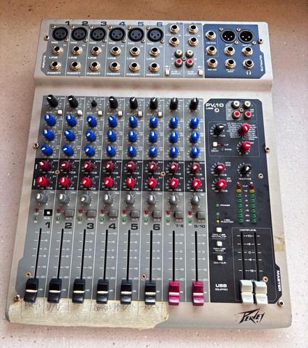 Peavey usb 10 channel - peavey,