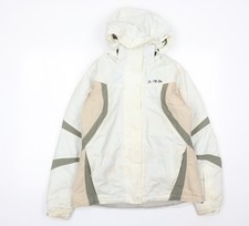 Dare 2B Women’s White Ski Jacket Size 10 Waterproof Hooded