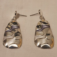 Unusual Unique Abstract Silver