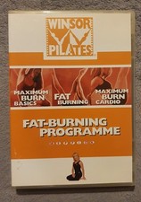 WINSOR PILATES FAT-BURNING PROGRAMME DVD FREE POSTAGE 2-DISC SET Exercise 