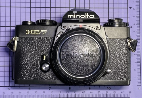 Minolta xd7 black - minolta,