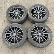 GENUINE SAAB 9-3 93 - 16" RONAL ALLOY WHEELS & TYRES - 12770236