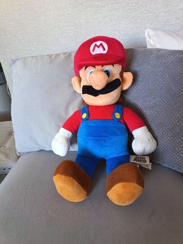 Super mario large plush - plush, vgc