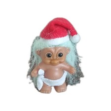 Troll baby Santa 3 Inches Tall