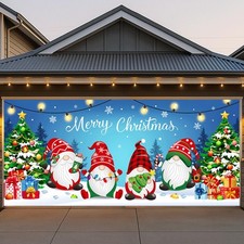 Garage Door Christmas Cover