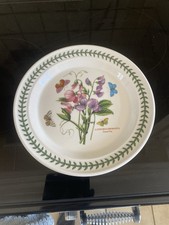 Portmerion Botanic Garden Sweet Pea Dinner Plate.Brand New.