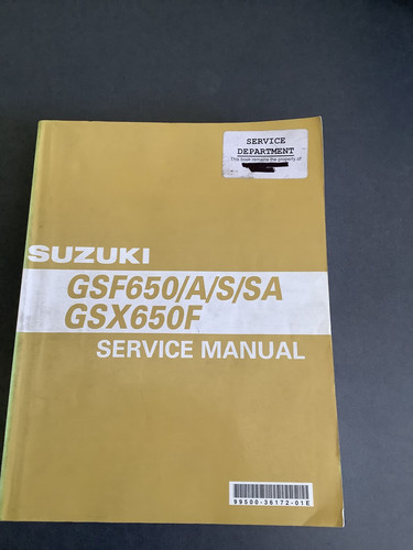Suzuki gsf 650 s - suzuki, 07-08
