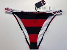 Tommy Hilfiger High Leg Cheeky Bikini Slip Tanga Size L NEW Women Swimwear 0G2