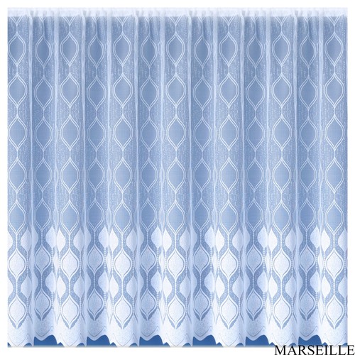 Marseille white net - curtains,