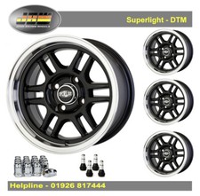 7x 13 Superlight DTM Wheels