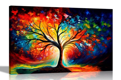 Majestic tree life abstract - tree,