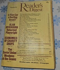READER’S DIGEST MAGAZINE. Vintage. 1979 November.
