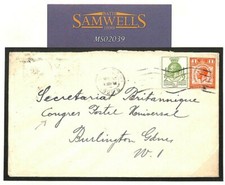 GB Cover 1929 PUC CONGRESS