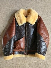 Eastman Leather Jacket- Flying Type B-3, Russet Brown, Size 38, RRP £1,399