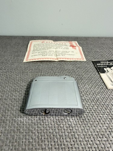Vintage silver match - silver, chrome