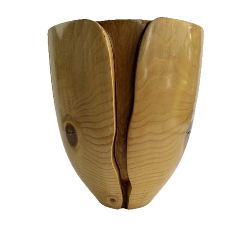 Vintage wooden bowl - vintage, artist