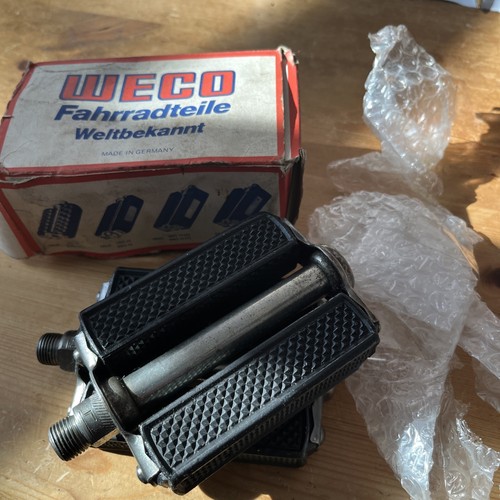 Weco bicycle pedals new - pedals,