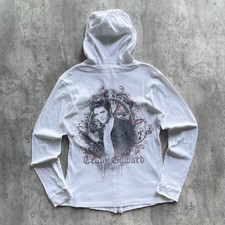 Vintage Twilight Saga Eclipse Zip Up Hoodie Team Edward Y2K Movie Promo Sz L/XL