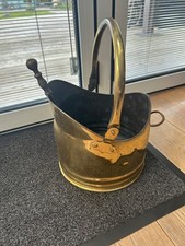 Antique Brass Fireside Helmet