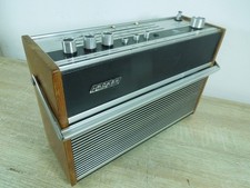 Vintage 1973 Hacker Sovereign III RP72 AM/FM Transistor Radio Works bit scruffy