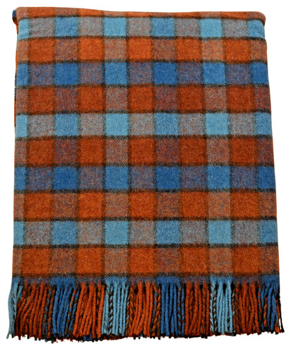 Shetland wool blanket throw - shetland,