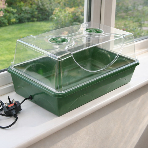 Electric heated seed - heated,