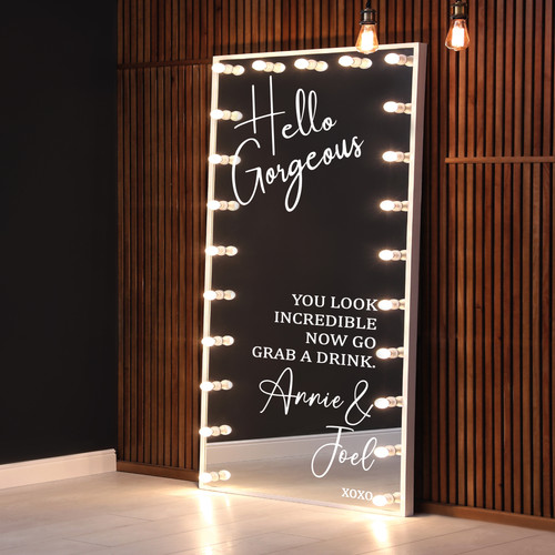 Custom mirror sticker - custom,