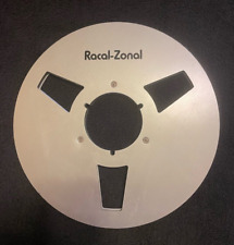 Racal-Zonal Reel to reel tape spool 10.5 x 1/4in. UK. Antique. Top Quality