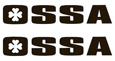 Ossa tank decal stickers X 2