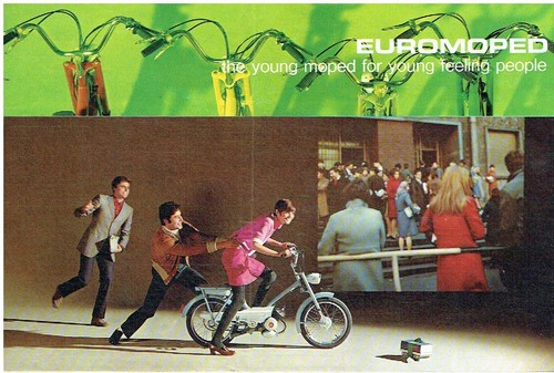 Garelli 50cc euro moped - garelli,