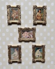 5x Dolls House Decor RENOIR