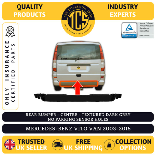 Mercedes vito 2003 2015 rear - mercedes, 2003-2015