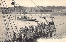 Guernsey - ST. PETER PORT - Departure of Salvation Army Band - Publ. Levy L.L. 1