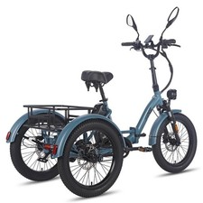3 Wheel Fat E-Bike 20in Electric Tricycle 48V21AH Cargo E-Trike Fafrees F20 Mate