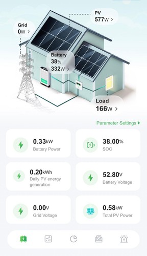 11kw 48v hybrid solar inverter - 11kw,