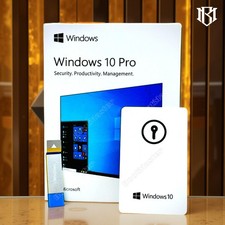Microsoft Windows 10 Pro Full Version - Retail - Sealed Box