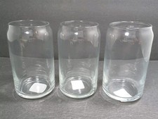 Set of 3 Libbey Can Shaped