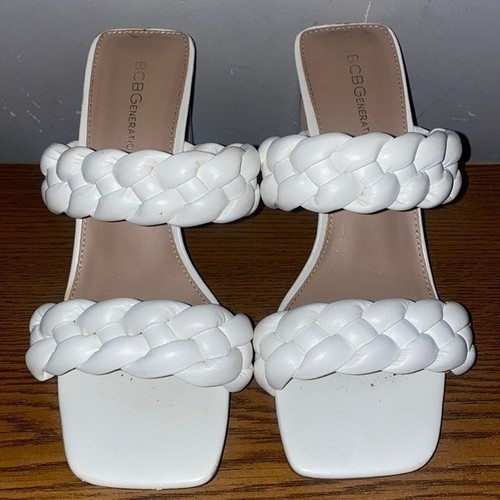 Bcbgeneration white braided - white,
