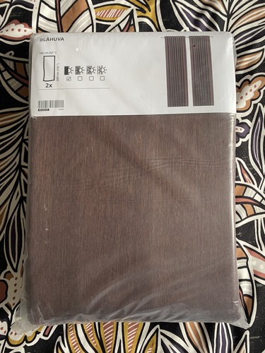 Ikea blahuva curtains blackout - ikea,