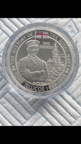 2005 guernsey silver proof - 2005, £5