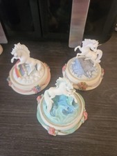 3 The Franklin Collection Limited Edition Figurines