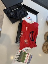 Arsenal Match Worn Shirt Gibbs