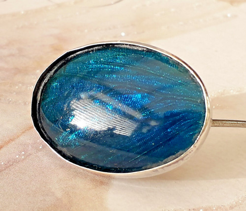 Butterfly wing brooch pin - wing, brooch/pin