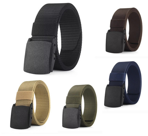 Quick release work belt - release,