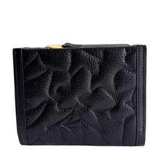 Radley Floral Street Black Leather Small Bifold Purse With Dust Bag -New RRP £69