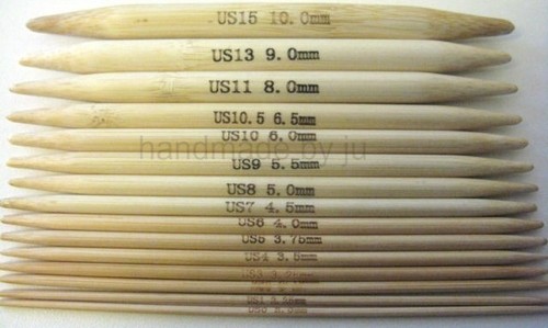 Bamboo double pointed - bamboo,