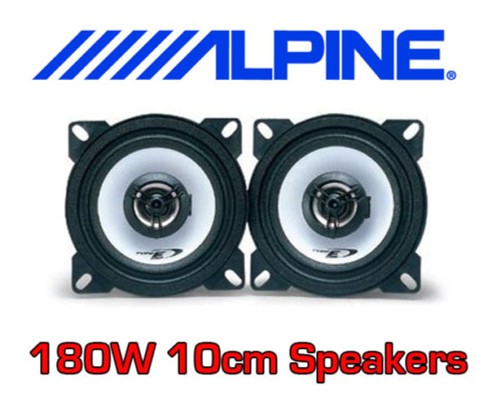 Alpine 180w car van - alpine, car,