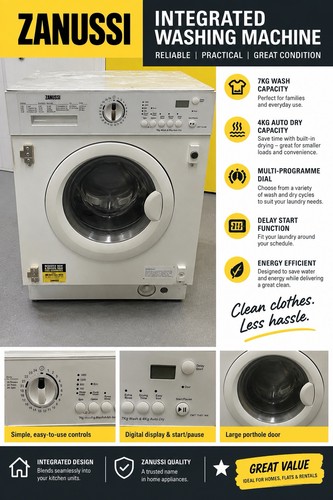 Zanussi zwt71401wa built - zanussi, in