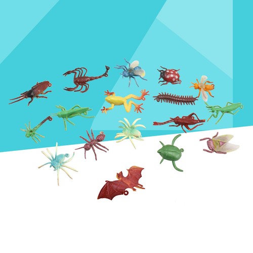17pcs mini insect - 17pcs,